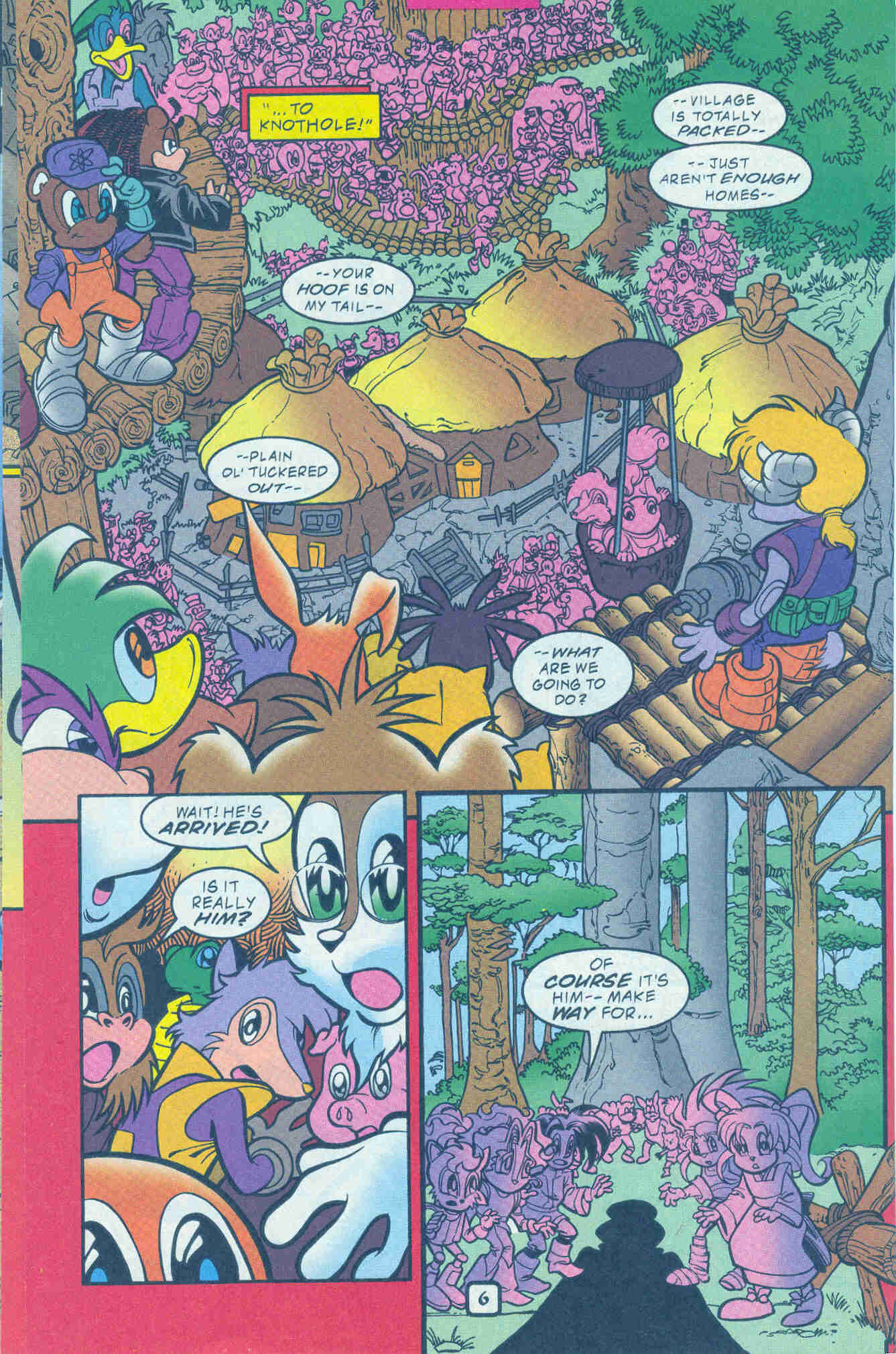 Sonic - Archie Adventure Series November 1999 Page 6